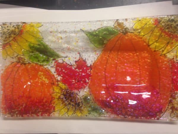 fall cookie tray