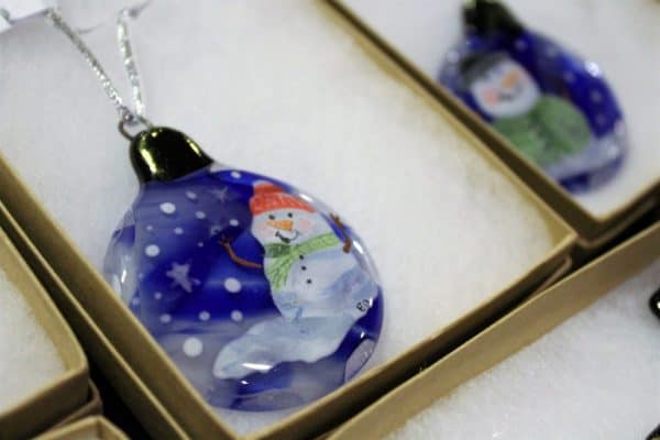 snowman ornament
